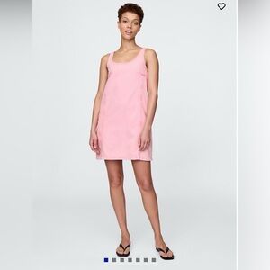 Pink Denim GAP Jumper Dress NWT roomy S